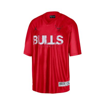 T-shirt Jordan Chicago Bulls Rouge