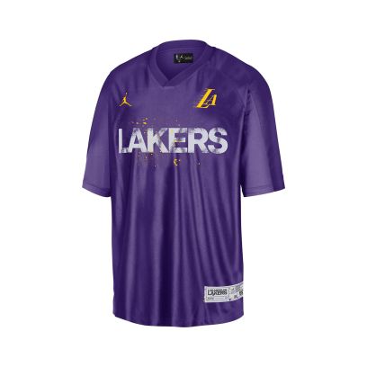 T-shirt Jordan Los Angeles Lakers Violet