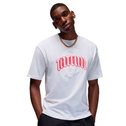 T-shirt Jordan Jayson Tatum Blanc pour homme