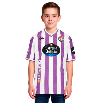Maillot Kappa Real Valladolid Violet pour enfant