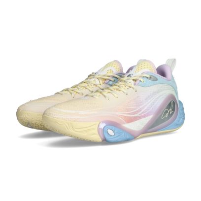 Chaussures de basket Li - ning DLO1 Training Camp Jaune & Bleu pour homme