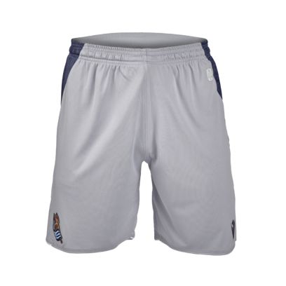 Short Macron Real Sociedad Gris pour enfant