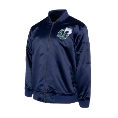 Veste Mitchell & Ness Dallas Mavericks Bleu Marine