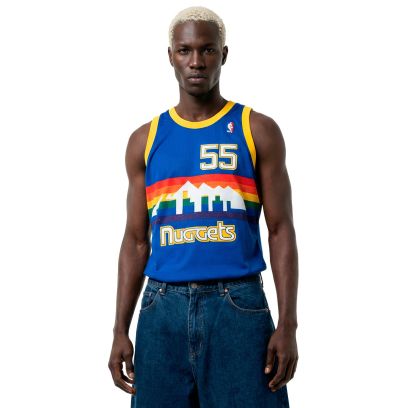 Maillot Mitchell & Ness Denver Nuggets Bleu Foncé