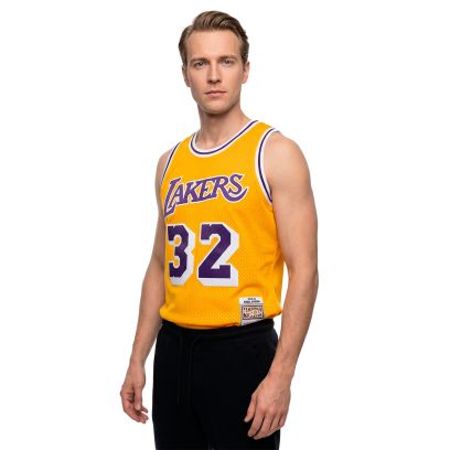 Maillot Mitchell & Ness Los Angeles Lakers Or