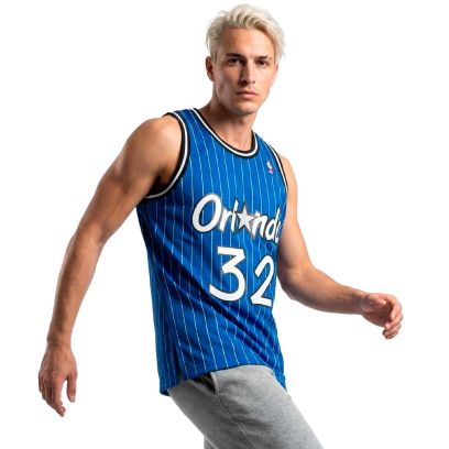 T-shirt Mitchell & Ness Orlando Magic Bleu Foncé