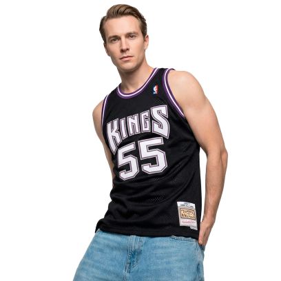 Maillot de basket Mitchell & Ness Sacramento Kings Noir