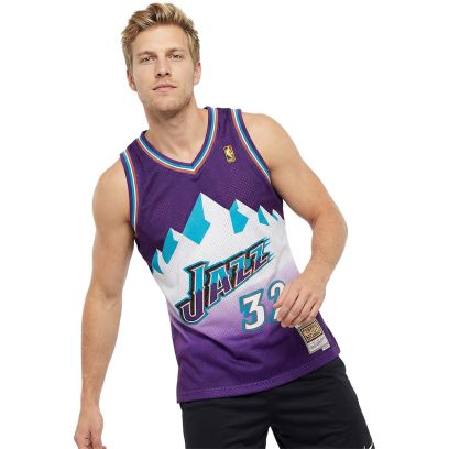 Maillot Mitchell & Ness Utah Jazz Violet