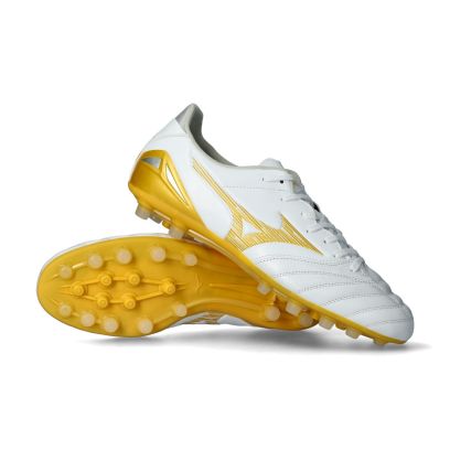 Chaussures de football Mizuno Morelia Neo IV Pro AG Blanc