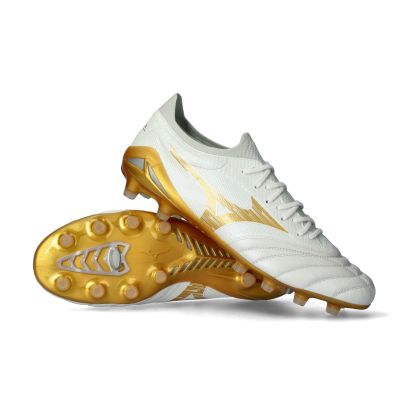 Chaussures de football Mizuno Morelia Neo IV Elite FG Blanc
