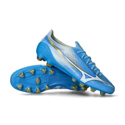 Chaussures de football Mizuno Alpha III Pro FG Bleu
