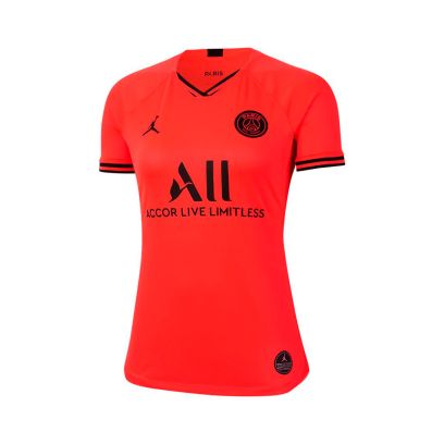 T-shirt Nike Psg Rouge pour femme