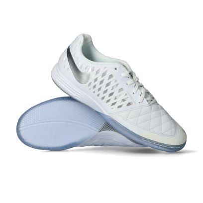 Chaussures de futsal Nike Lunar Gato II - IC Blanc