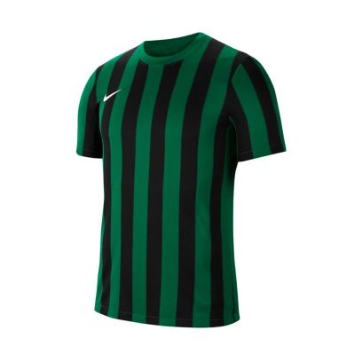 Maillot Nike Striped Division IV Vert & Noir