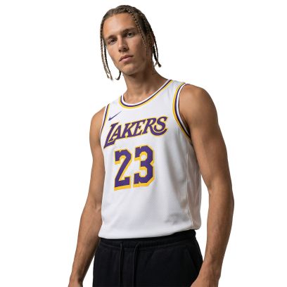 Maillot Nike Los Angeles Lakers Blanc