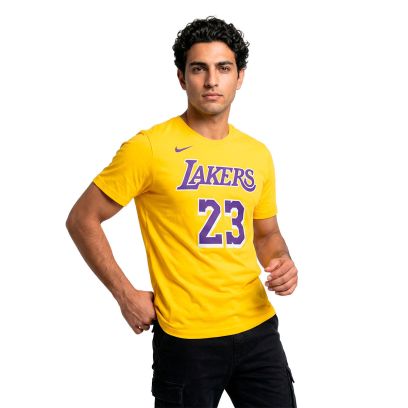 T-shirt Nike Los Angeles Lakers Jaune