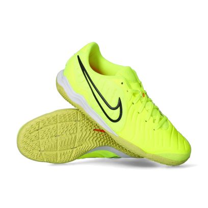 Chaussures de futsal Nike Tiempo Legend 10 Jaune & Vert