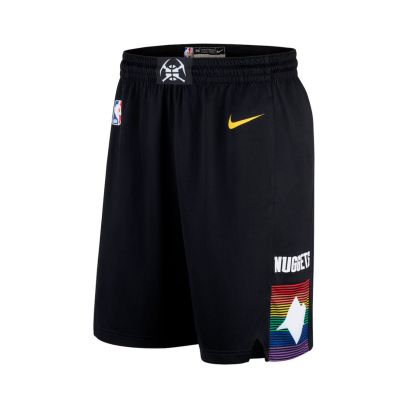 Short Nike Denver Nuggets Noir pour enfant