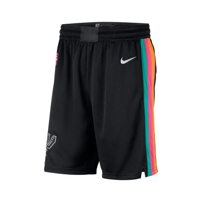 Short Nike San Antonio Spurs Noir pour enfant
