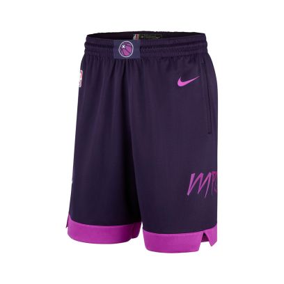 Short Nike Minnesota Timberwolves Violet pour enfant