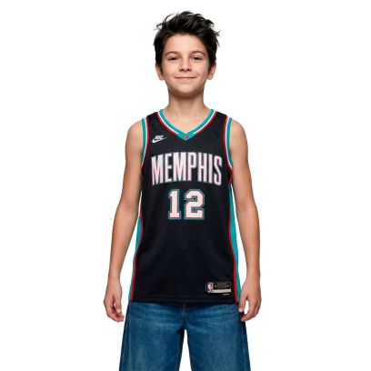 Memphis Grizzlies Swingman Hardwood Classics Ja Morant Niño - Black