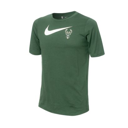 T-shirt Nike Milwaukee Bucks Vert pour enfant