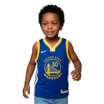 Maillot de basket Nike Golden State Warriors Bleu Marine Unisexe