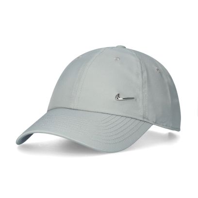 Casquette Nike Metal Swoosh Gris & Noir