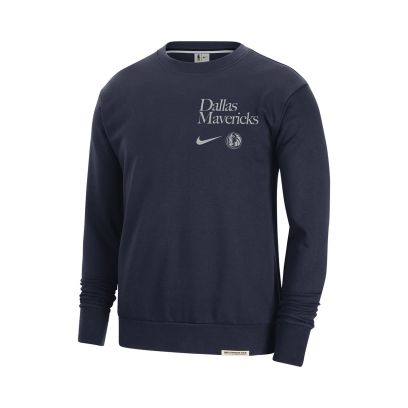Sweat-shirt Nike Dallas Mavericks Bleu Marine Unisexe