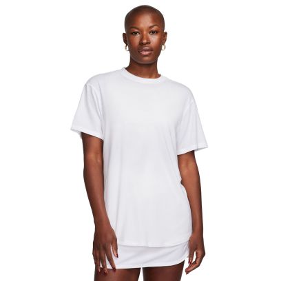 T-shirt Nike One Relaxed Blanc pour Femme