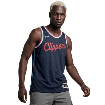 Maillot Nike Los Angeles Clippers Bleu Foncé