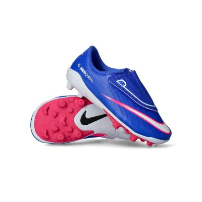 Chaussures de football Nike Mercurial Vapor 16 Club FG/MG Bleu Foncé pour enfant