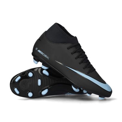 Zoom Mercurial Superfly 10 Club FG/MG - Black-Ice Blue