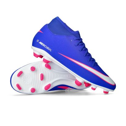 Chaussures de football Nike Mercurial Superfly 10 Club FG Bleu Foncé