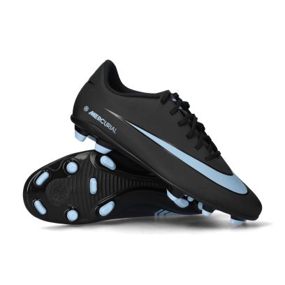 Zoom Mercurial Vapor 16 Club FG/MG - Black-Ice Blue