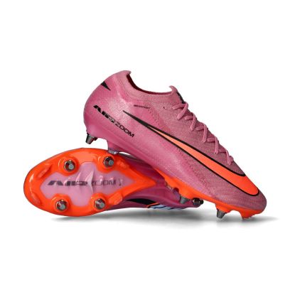 Air Zoom Mercurial Vapor 16 Elite SG-Pro - Magic Flamingo-Black-Total Crimson