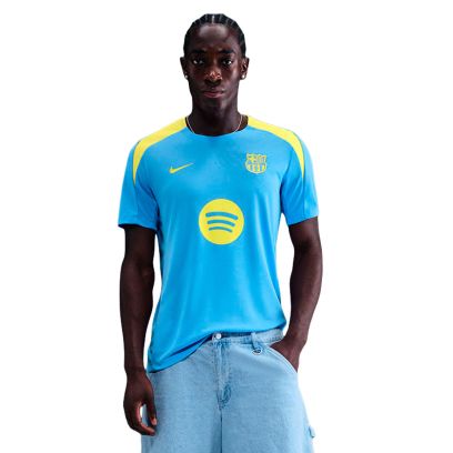 T-shirt Nike Fc Barcelona Bleu
