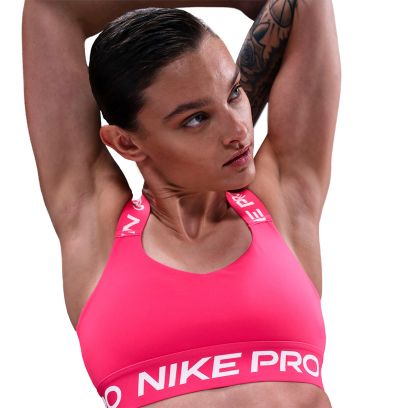 Brassière Nike Nike Pro Rose pour femme