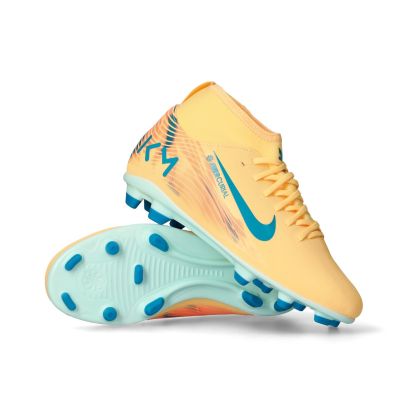 Enfants Zoom Mercurial Superfly 10 Club KM FG/MG - Melon Tint-Neo Turq-Igloo
