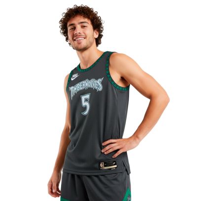 Minnesota Timberwolves Swingman Hardwood Classics Anthony Edwards 2025-2026 - Black