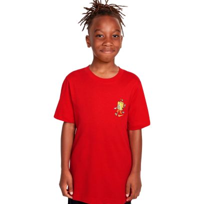 T-shirt Nike Graphic Line Rouge pour Enfant