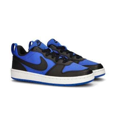 Chaussures Nike Court Borough Low Recraft Bleu Royal pour Enfant