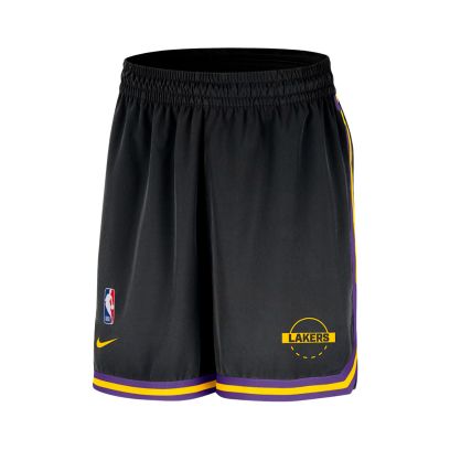 Short Nike Los Angeles Lakers Noir pour homme