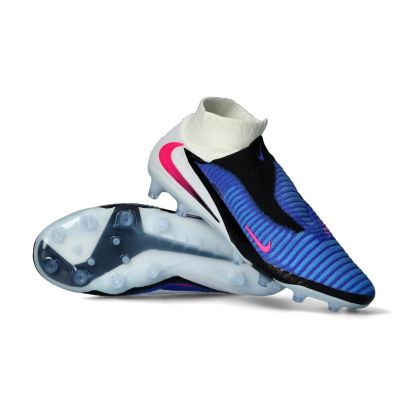 Chaussures de football Nike Phantom 6 Elite AG Bleu Foncé