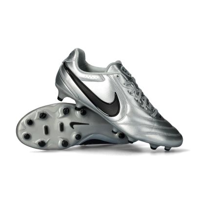 Chaussures de football Nike Tiempo Ligera Pro FG Gris