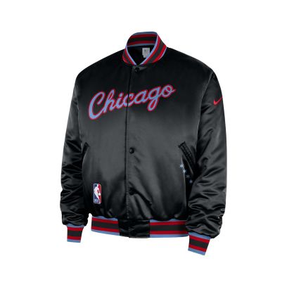 Veste Nike Chicago Bulls Noir pour homme