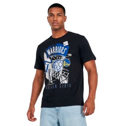 T-shirt Nike Golden State Warriors Noir