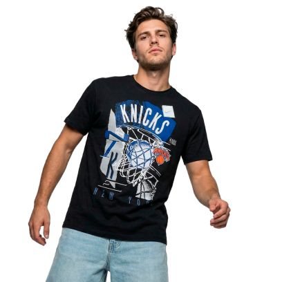 T-shirt Nike New York Knicks Noir