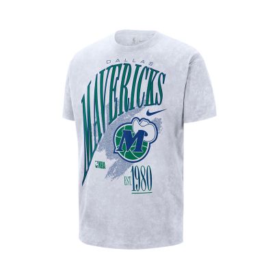 T-shirt Nike Dallas Mavericks Gris