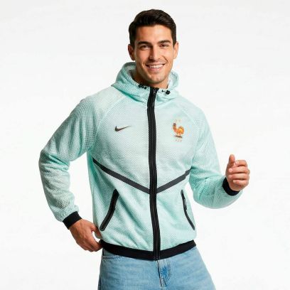Veste Nike France Turquoise